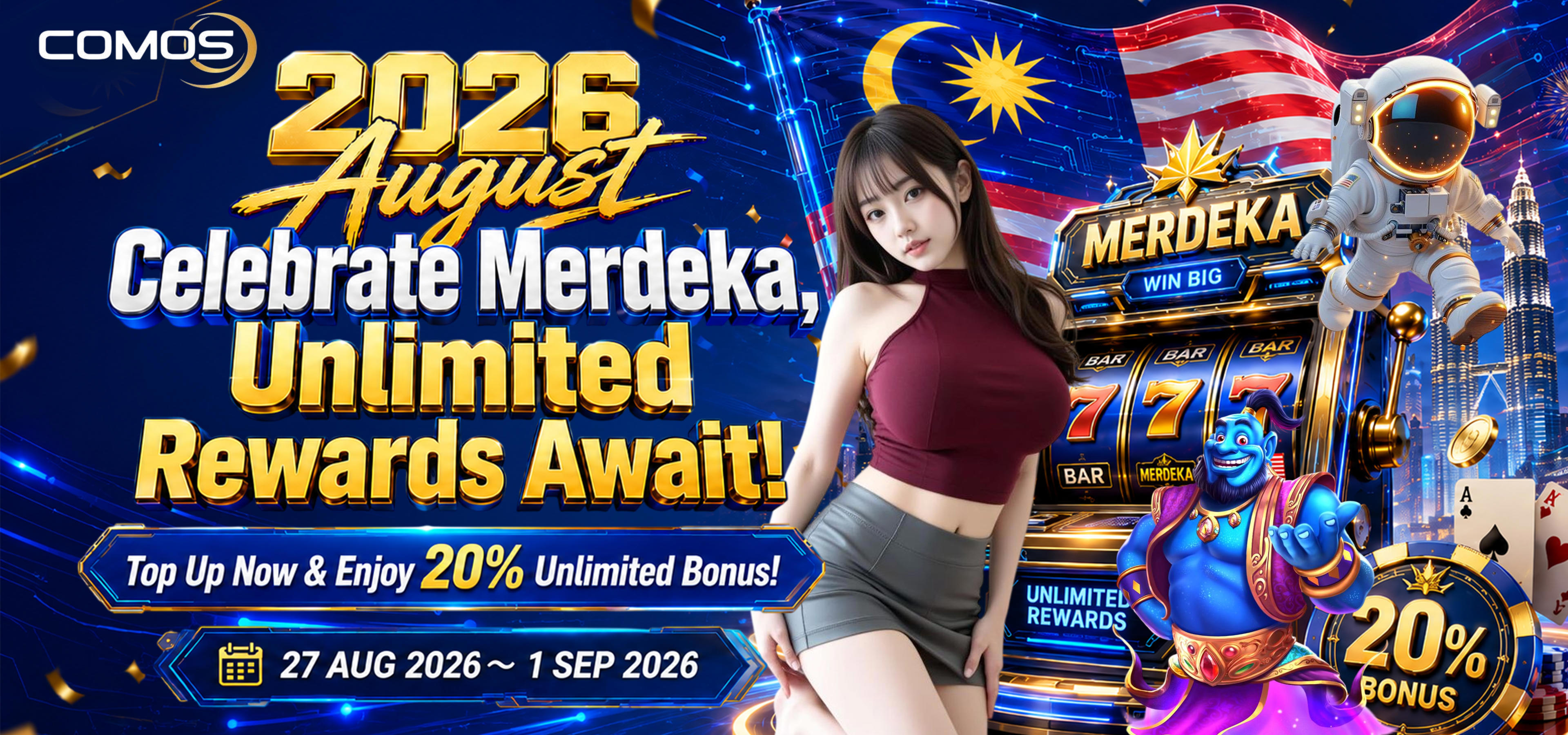  2026 August Celebrate Merdeka, Unlimited Rewards Await!