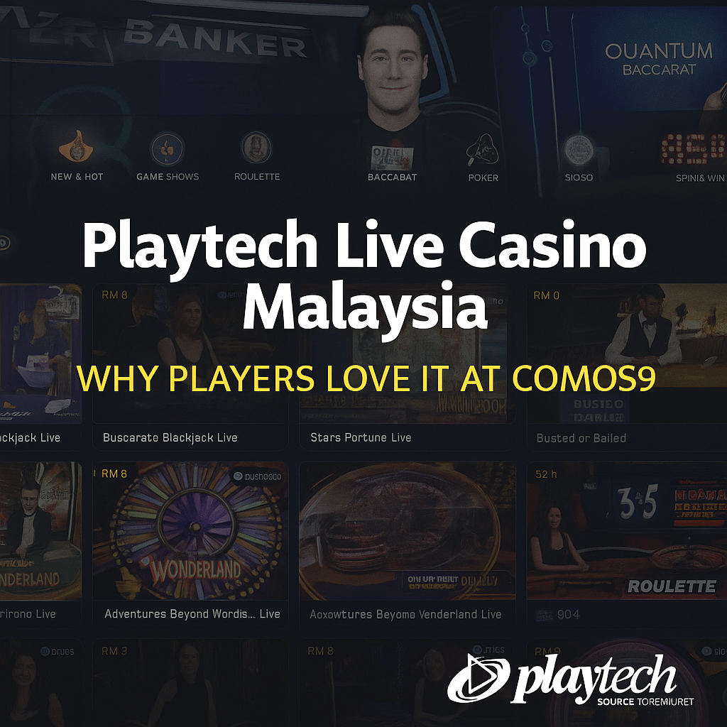 Playtech Live Casino Malaysia 2026: Audit RTP & Laporan Anti-Tipu | Comos9